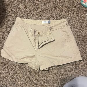 These are Old Navy khaki shorts SIZE 10